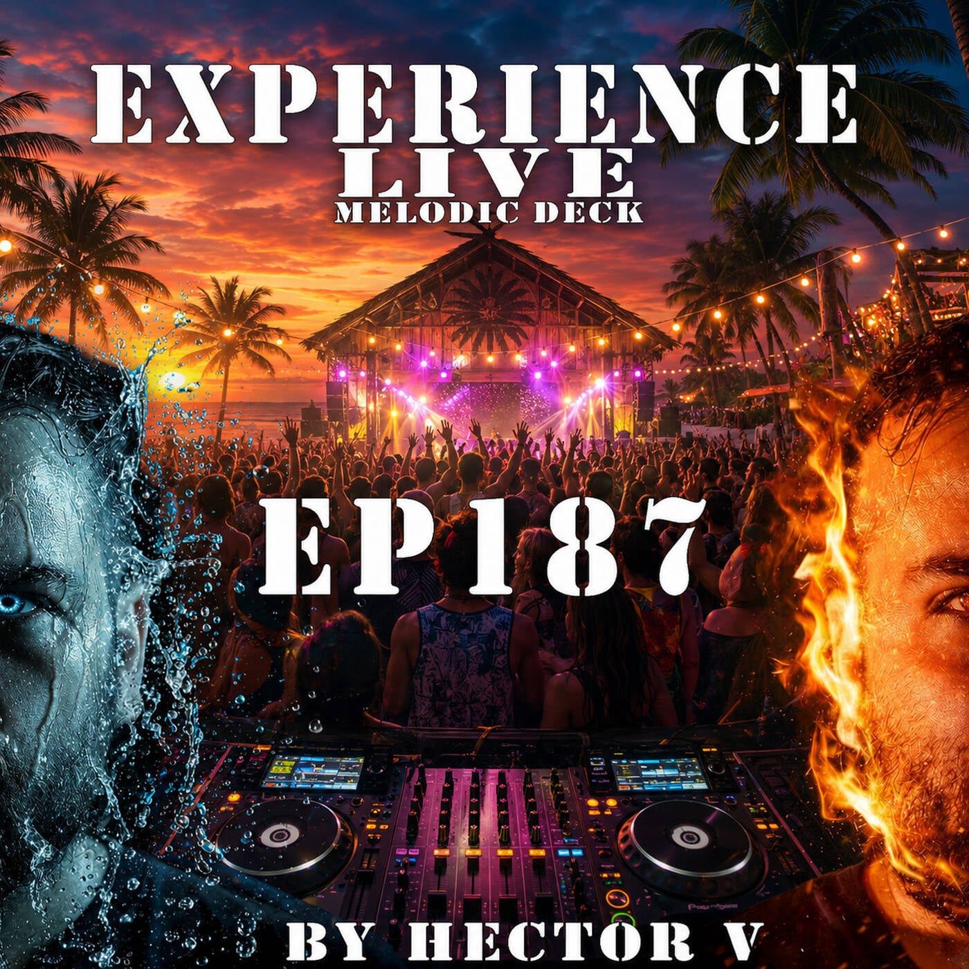 Experience Live Melodic Deck EP187 By Hector V (11-06-2026) episode artwork