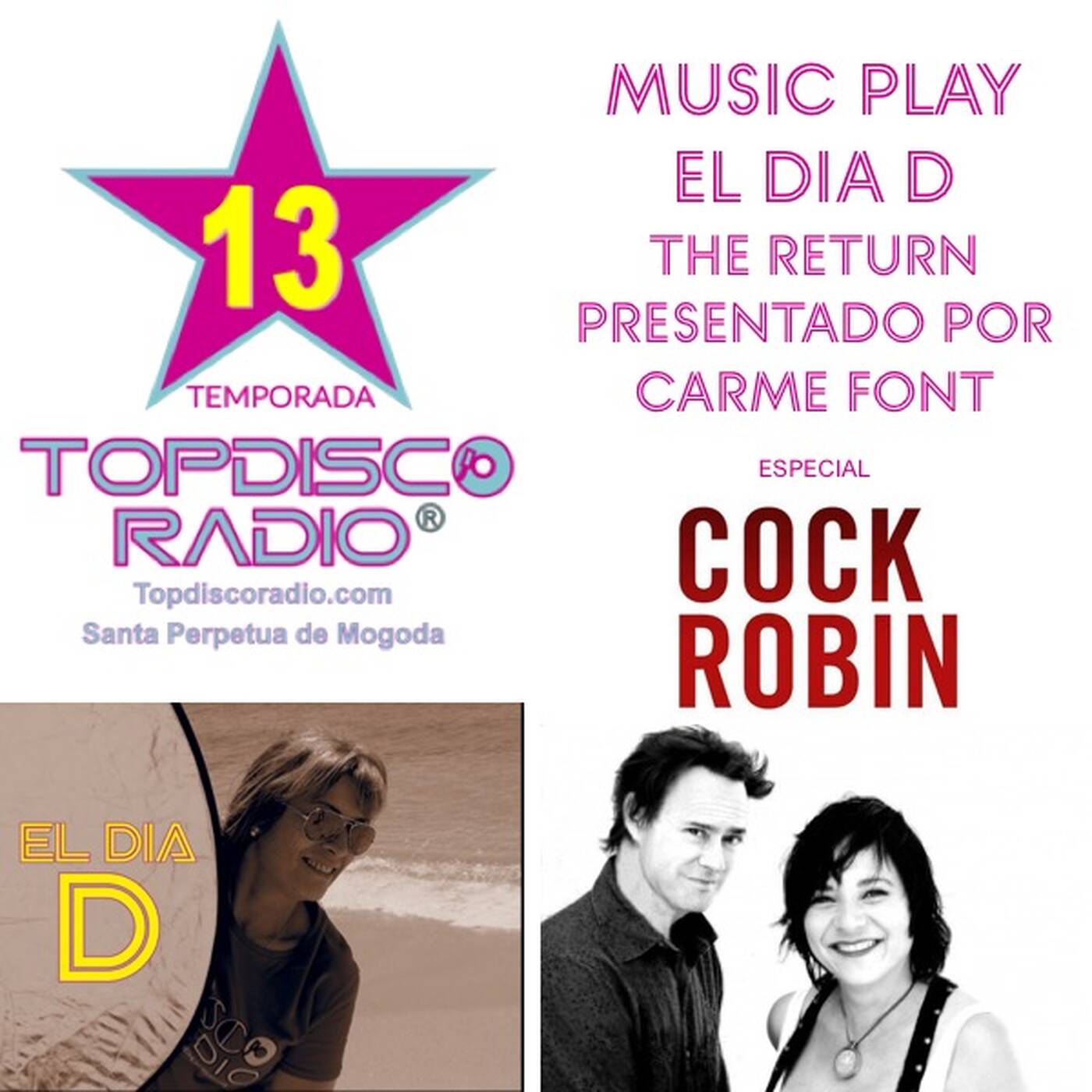 Music Play Programa 216 El Dia D - Cock Robin episode artwork