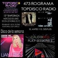 473 Programa Topdisco Radio - Music Play - Funkytown - 90Mania - 05.06.24 by Topdisco Radio