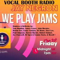 JAY NEGRON We Play Jams on VOCAL BOOTH RADIO - April 3, 2026 by CRIBRADIO