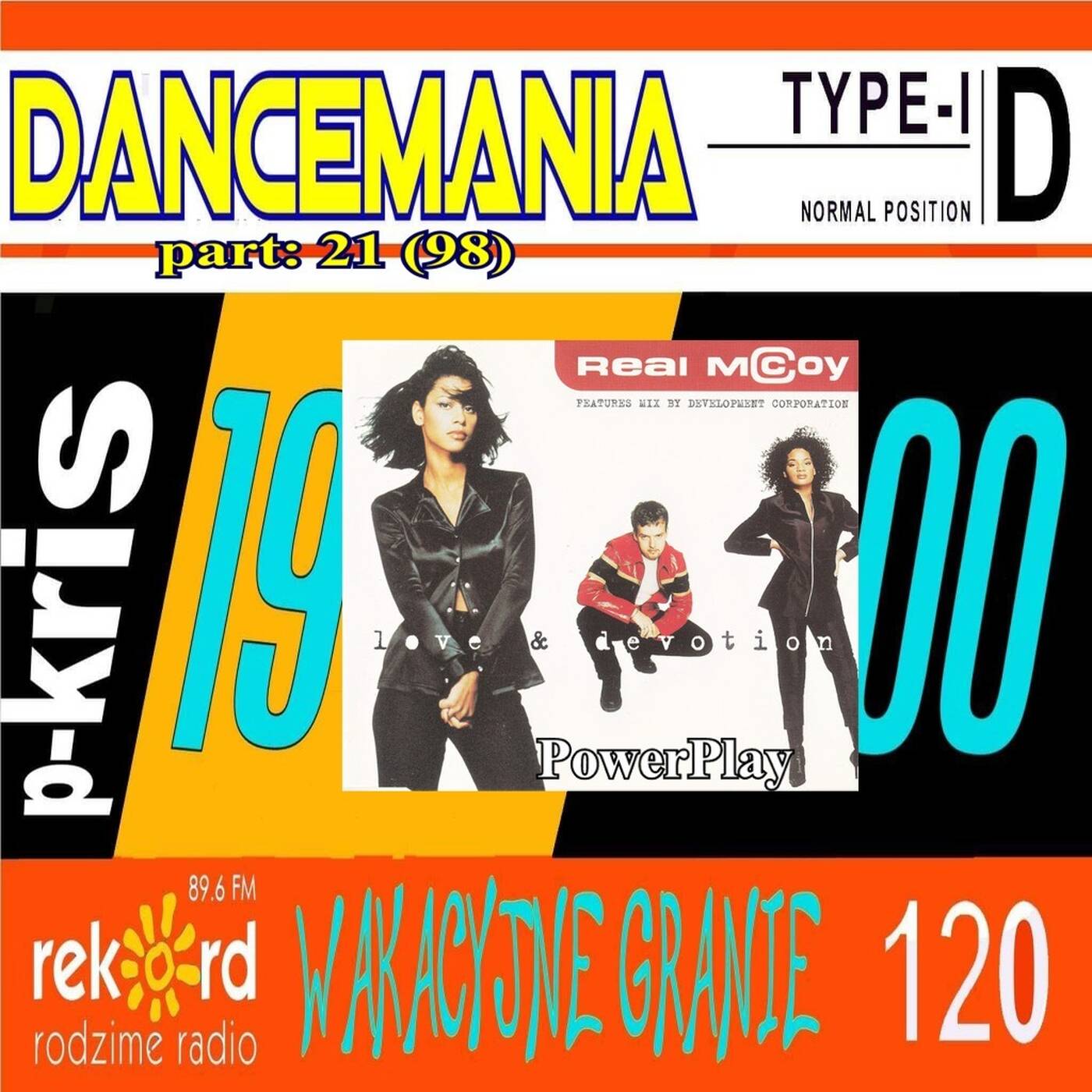 29.06.2019 DanceMania cz.21 (98) - Radio Rekord 89.6FM - Real McCoy episode artwork