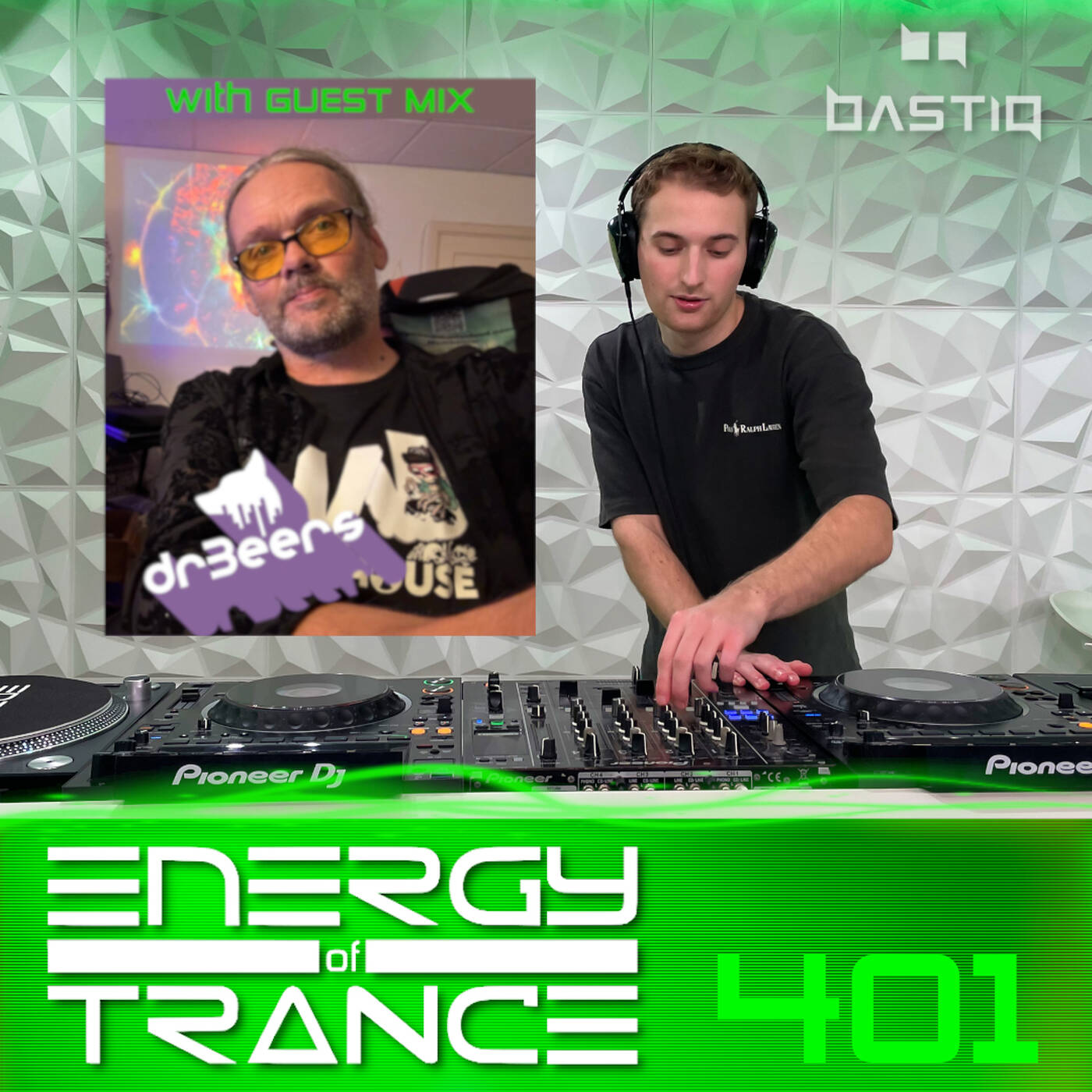 Energy of Trance 401 - by BastiQ episode artwork
