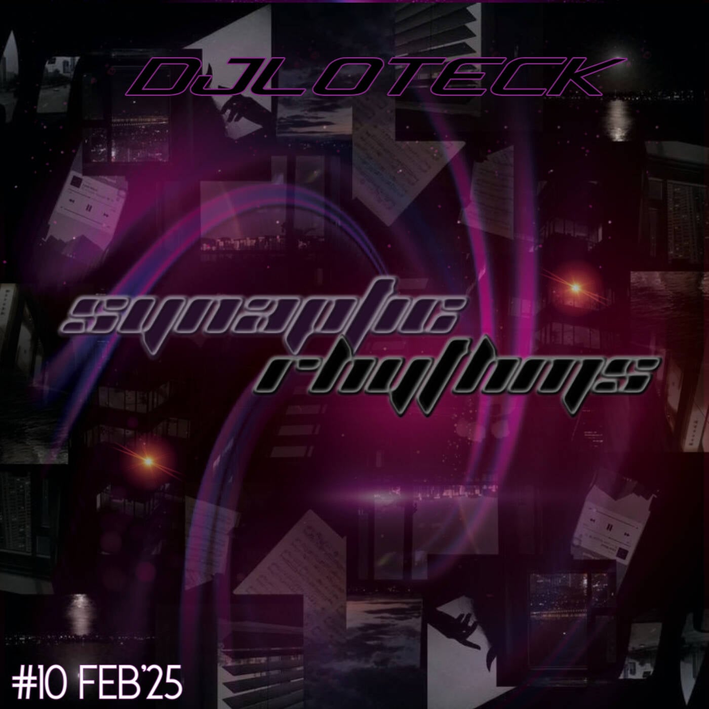 Synaptic Rhythms #10 feb'25 episode artwork