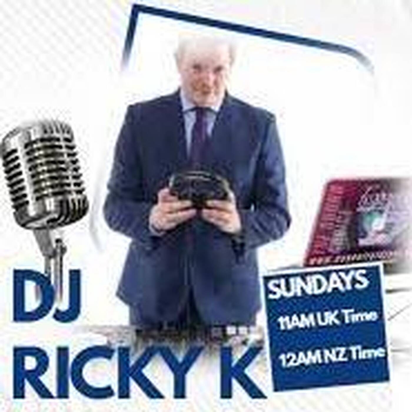 DJ Ricky K Show Replay on www.traxfm.org - 8th January 2023 episode artwork