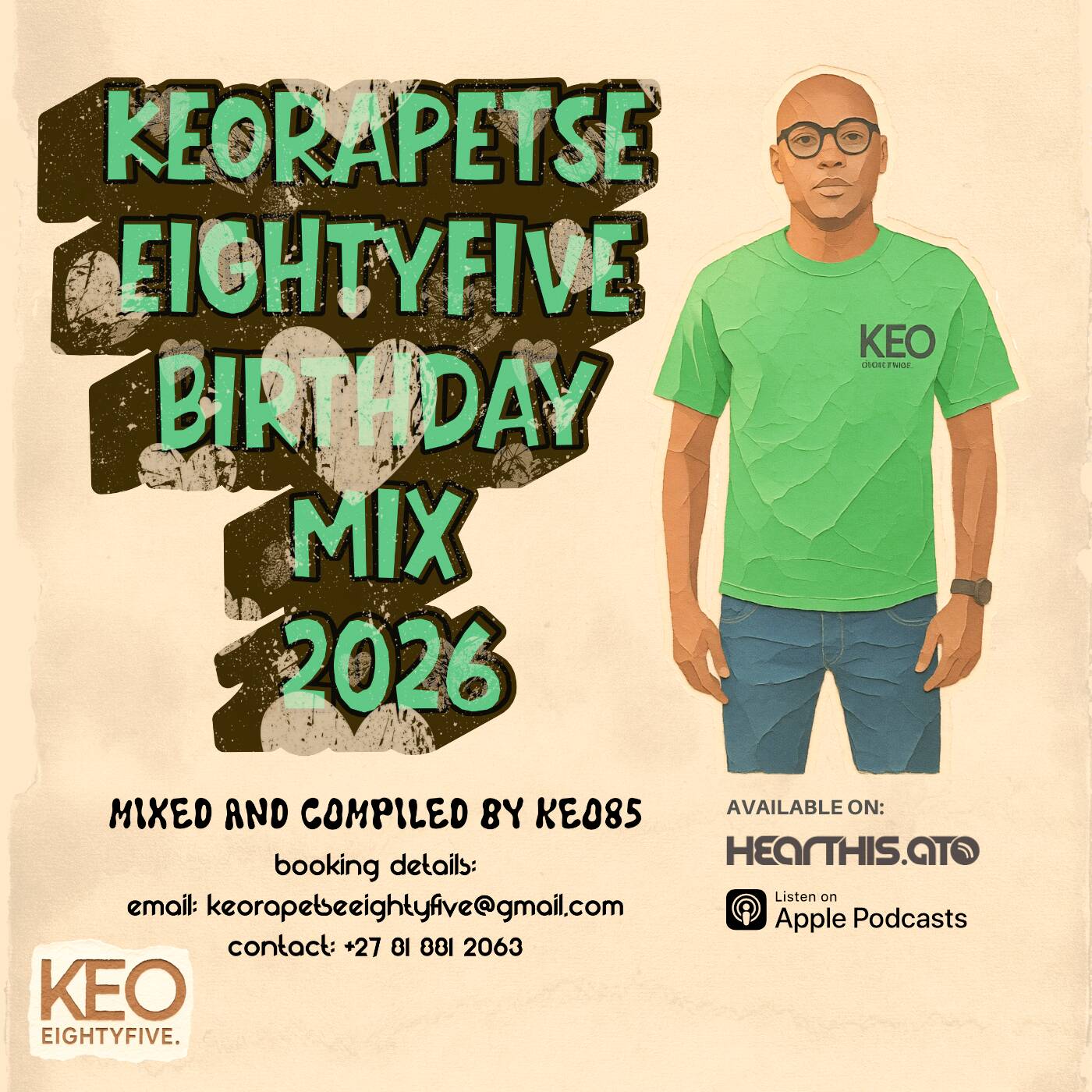 KEORAPETSE EIGHTYFIVE BIRTHDAY MIX 2026 episode artwork