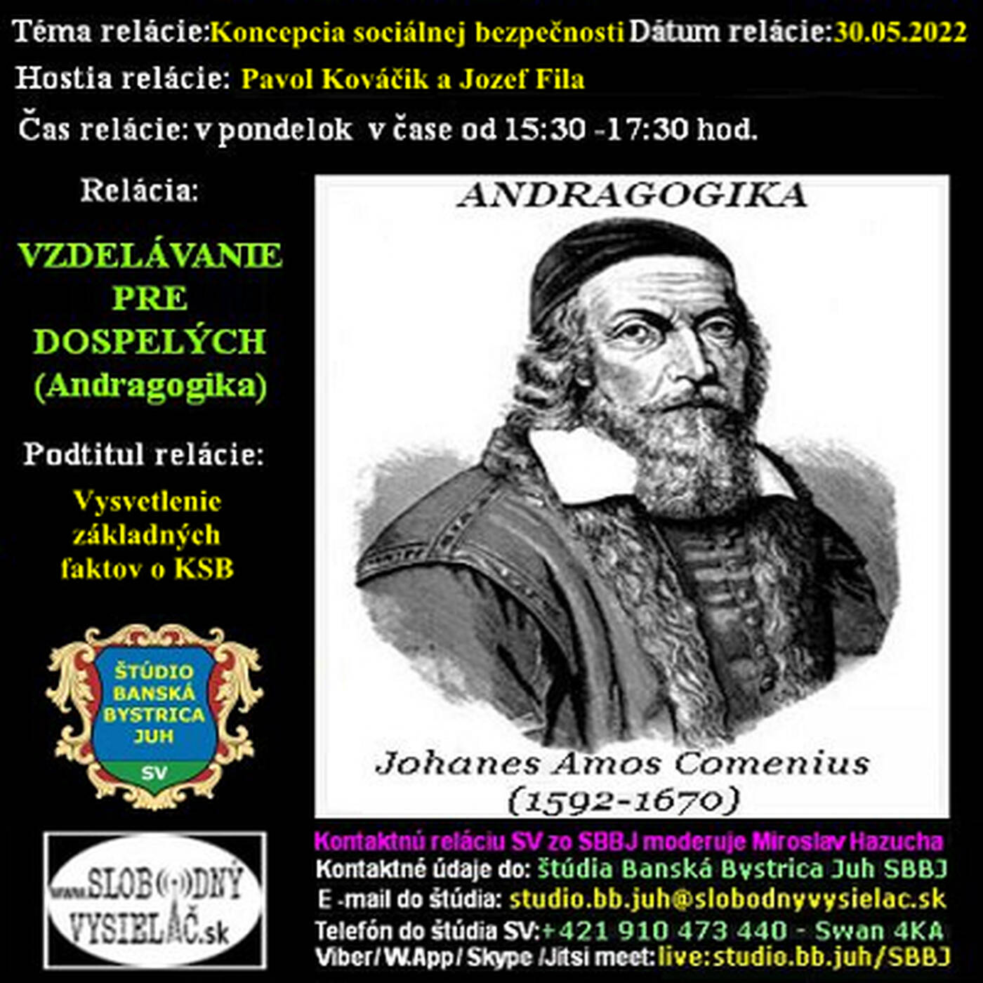Vzdelávanie pre dospelých 302 - 2022-05-30 Koncepcia sociálnej bezpečnosti episode artwork