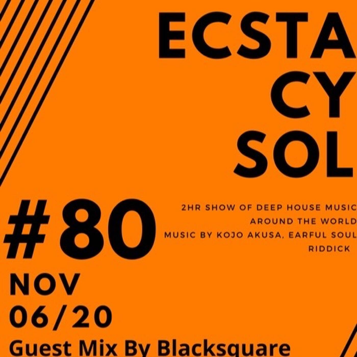 Bandros-Pure Ecstacy SOL'2 Hour Deep House Mix'#80 episode artwork