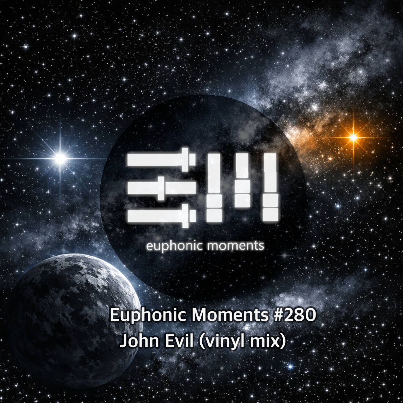 Euphonic Moments # 280 John Evil (vinyl mix) episode artwork