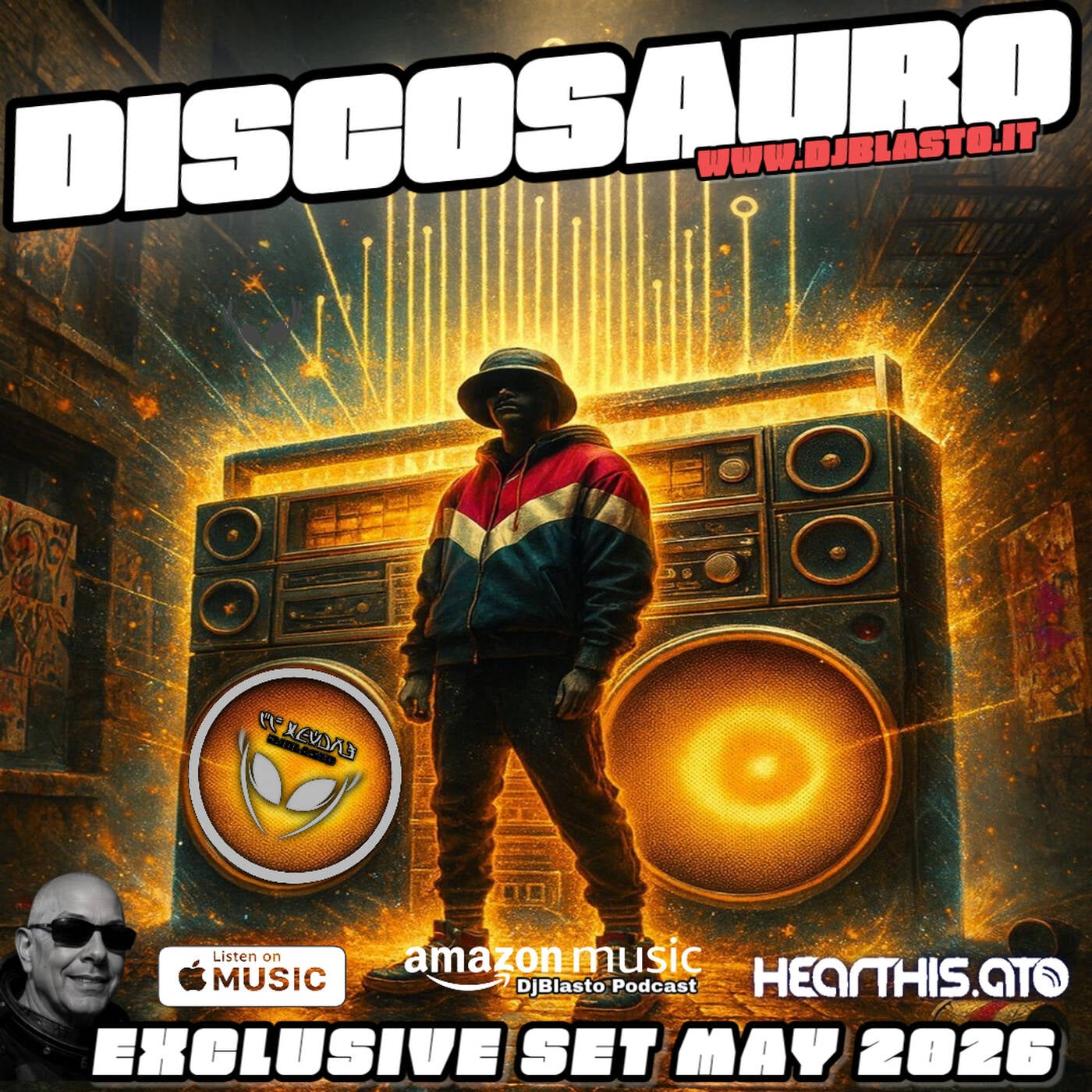 EXCLUSIVE SET - DISCOSAURO PODCAST- MAY 2026 - DJBLASTO episode artwork