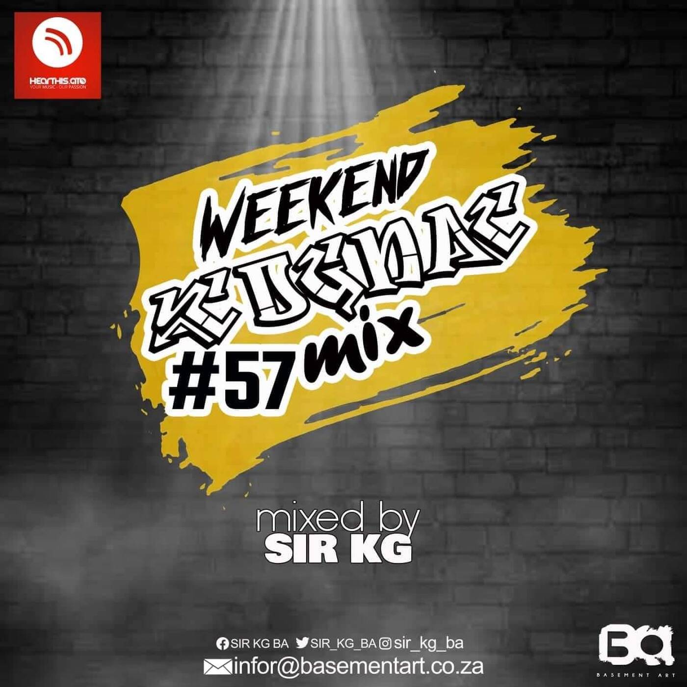 Weekend Cognac Mix, Sir KG Selections #57 DeepHouse episode artwork