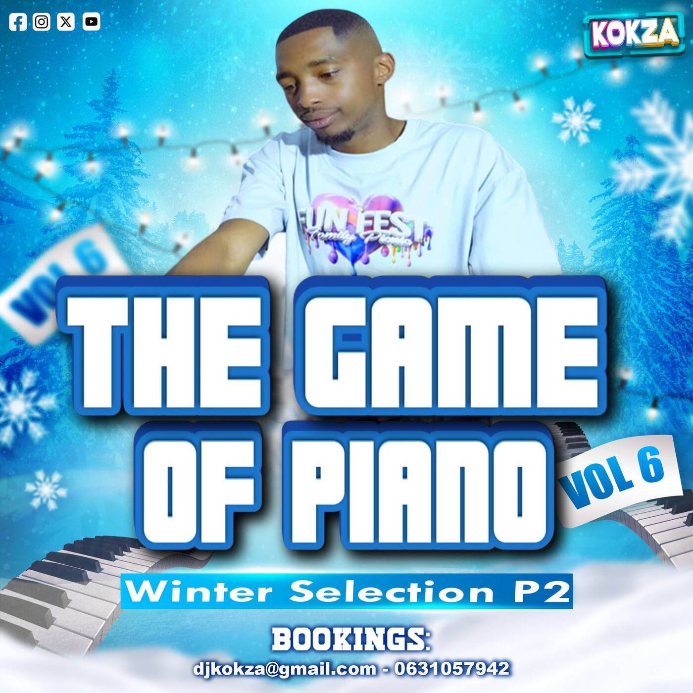 The Game Of Piano ,Vol 6 - Winter Selection Part 2 Mixed By DJ KOKZA