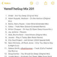 YaredtheGuy Mix 201 by Yaredtheguy