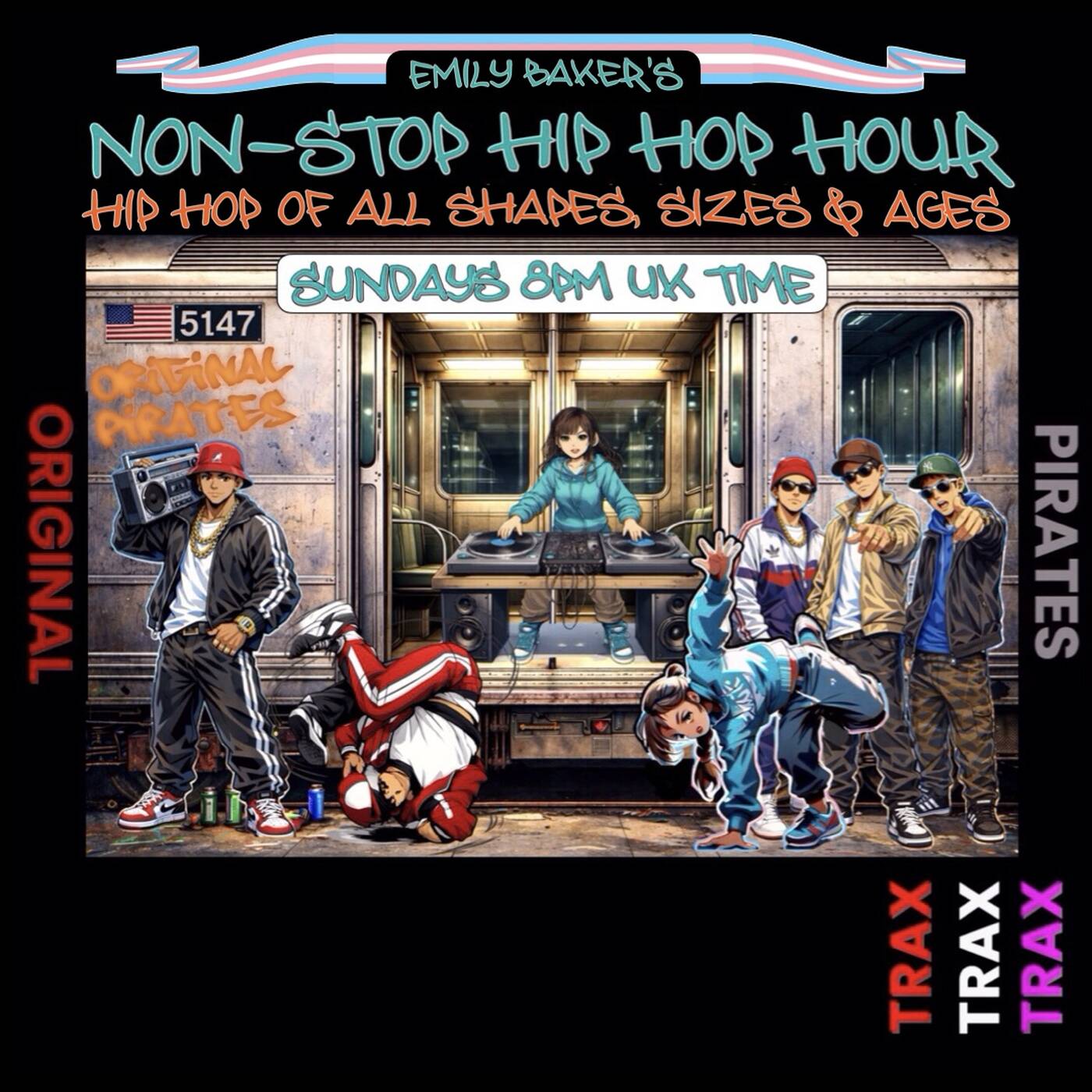 Emily Baker's Non-Stop Hip Hop Hour Replay On www.traxfm.org - 3rd May 2026 episode artwork