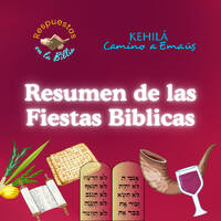 365. Resumen de las Fiestas Bíblicas. by Kehila Camino a Emaus