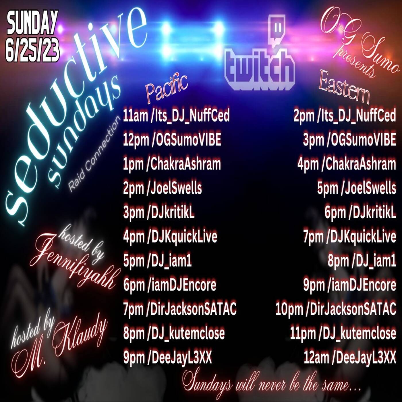 SEDUCTIVE Sunday's7-8PMEST | @djkquicklive IN THE MIX (June 25, 2023) episode artwork