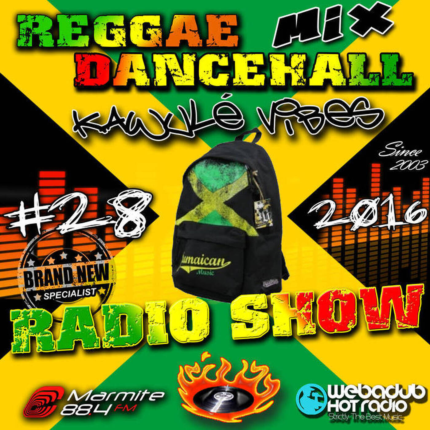 17.09.2016 Reggae Dancehall Kawulé vibes Radio Show #28-2016