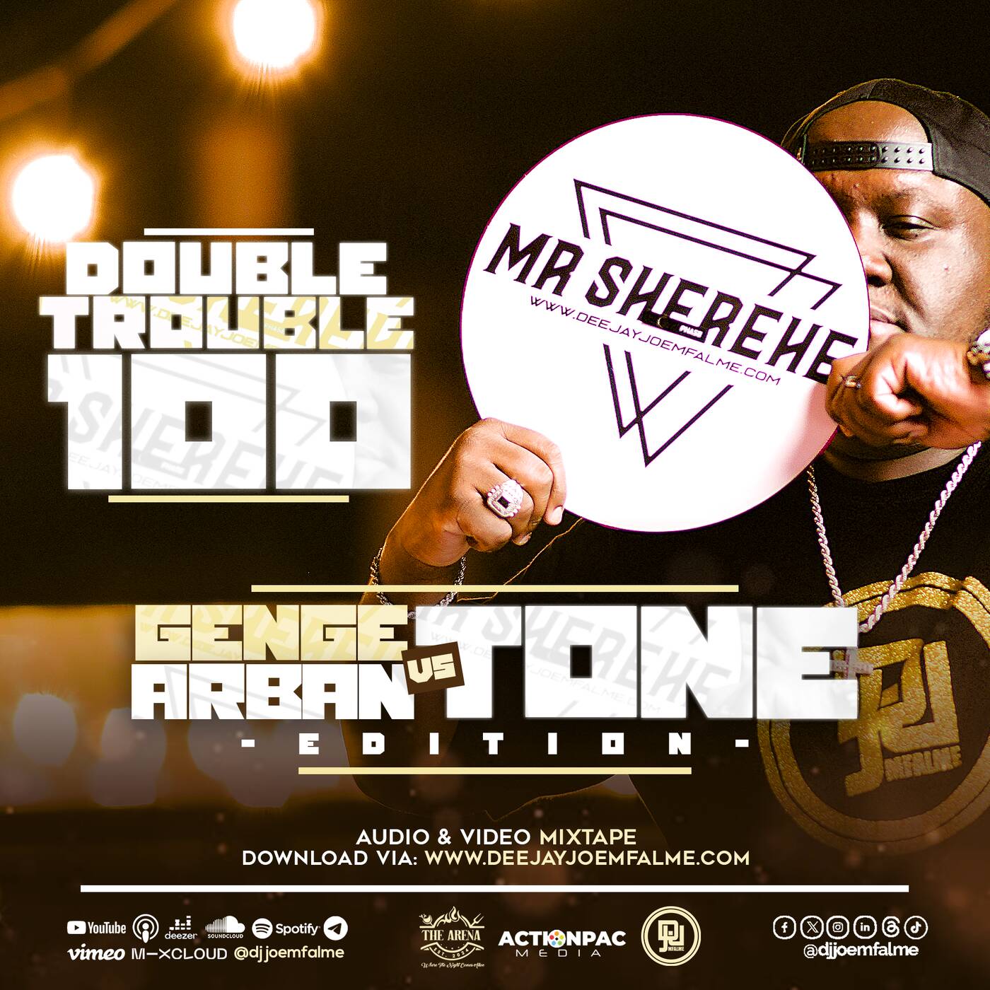 The Double Trouble Mixxtape 2025 Volume 100 Gengetone Vs Arbantone Edition