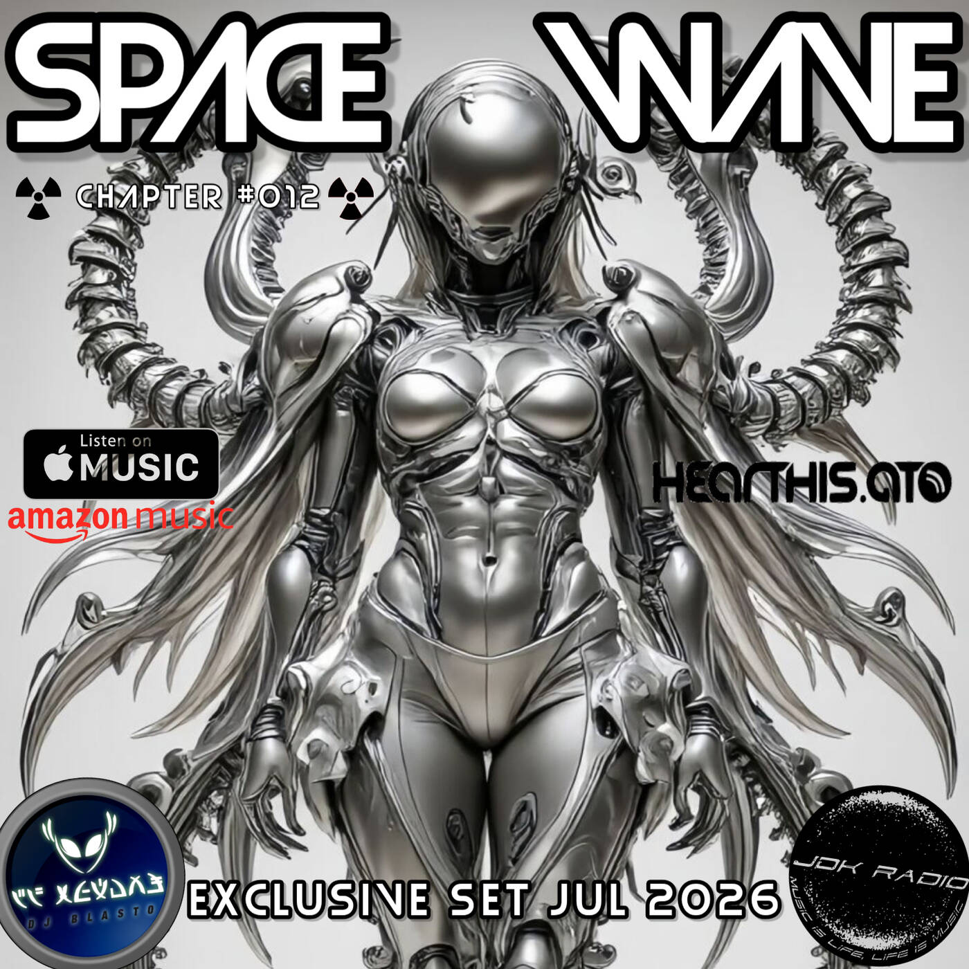 JDK RADIO - DJBLASTO - EXCLUSIVE SET JUL 2026 - SPACE WAVE 012 episode artwork