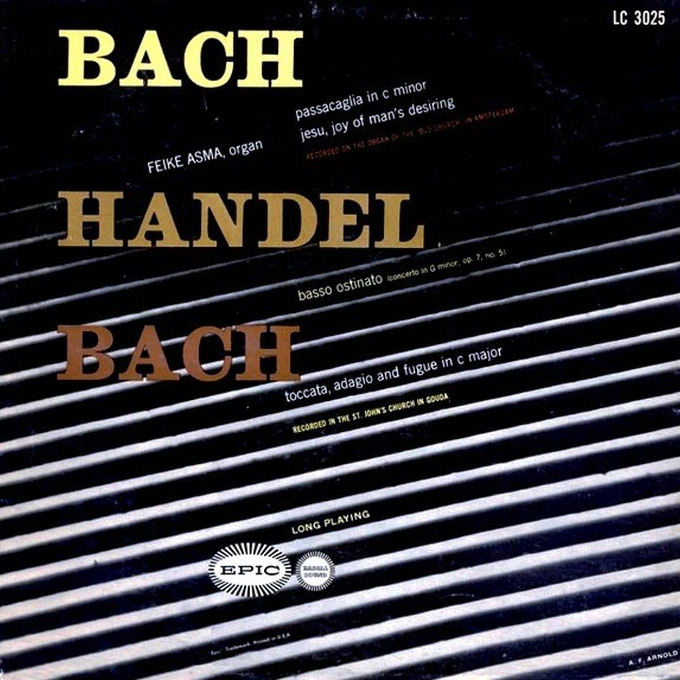 Organ by Feike Asma - Music Of Bach & Handel (Epic 1953) episode artwork