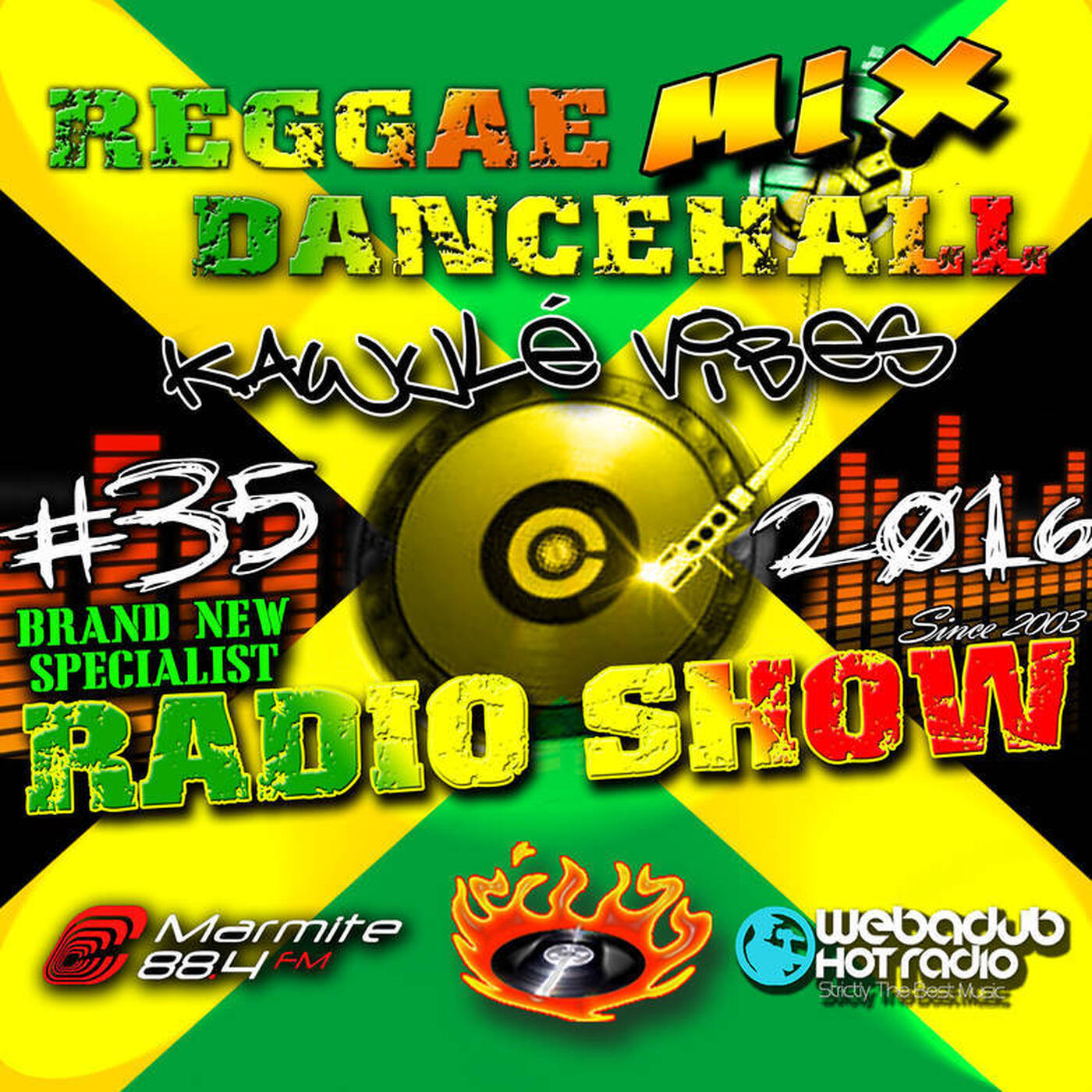 05.11.2016 Reggae Dancehall Kawulé vibes Radio Show #35-2016