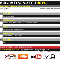 MIB MIX-N-MATCH #026 [ 90-100 BPM ] MIBROADSHOW-COM by MIB Roadshow