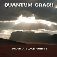 Quantum Crash - Under a black sunset by Phil Wake
