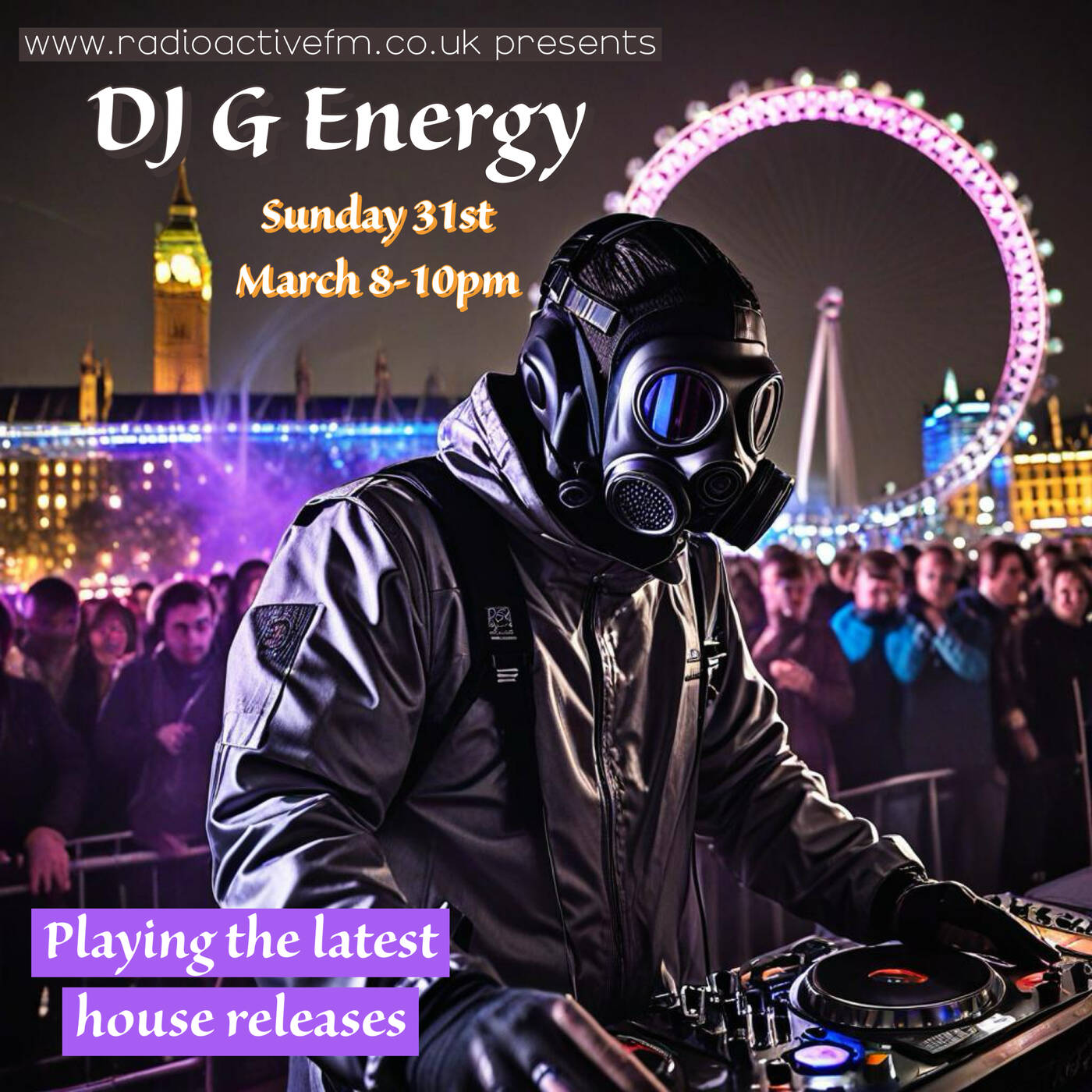 G Energy - Live On RadioActiveFm 31st March episode artwork