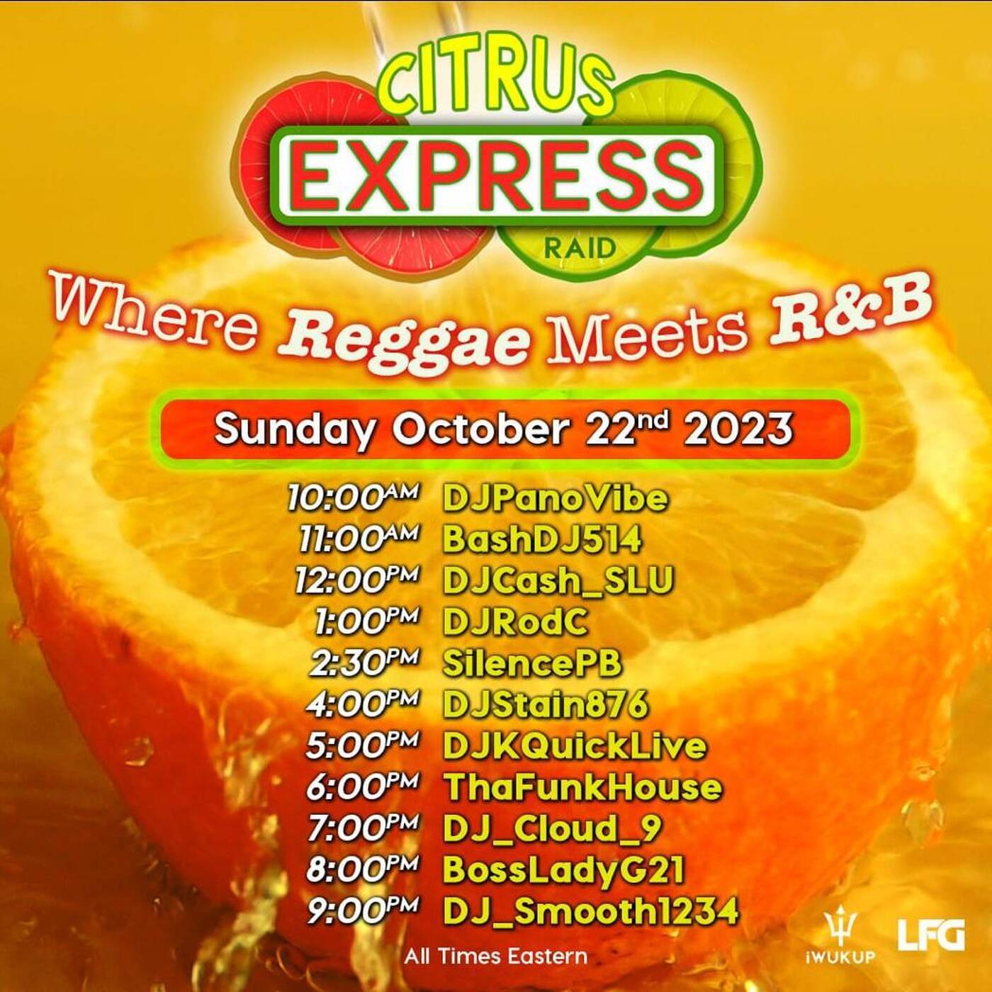 CITRUSEXPRESSRAIDTRAINHosted By @iwukupyyc 5-6 PM EST‼️ | @djkquicklive IN THE MIX (Oct 22, 2023) episode artwork