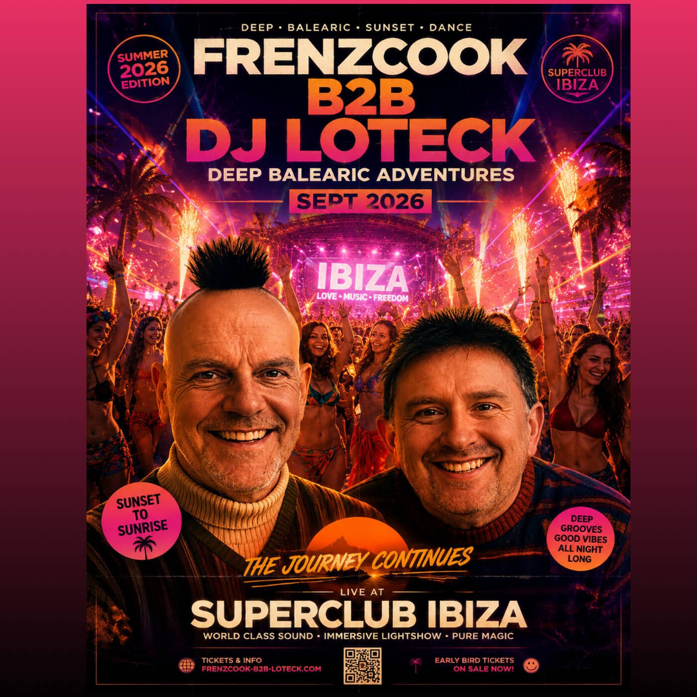 Ibiza Superclub Cook & Loteck B2B June'26 episode artwork