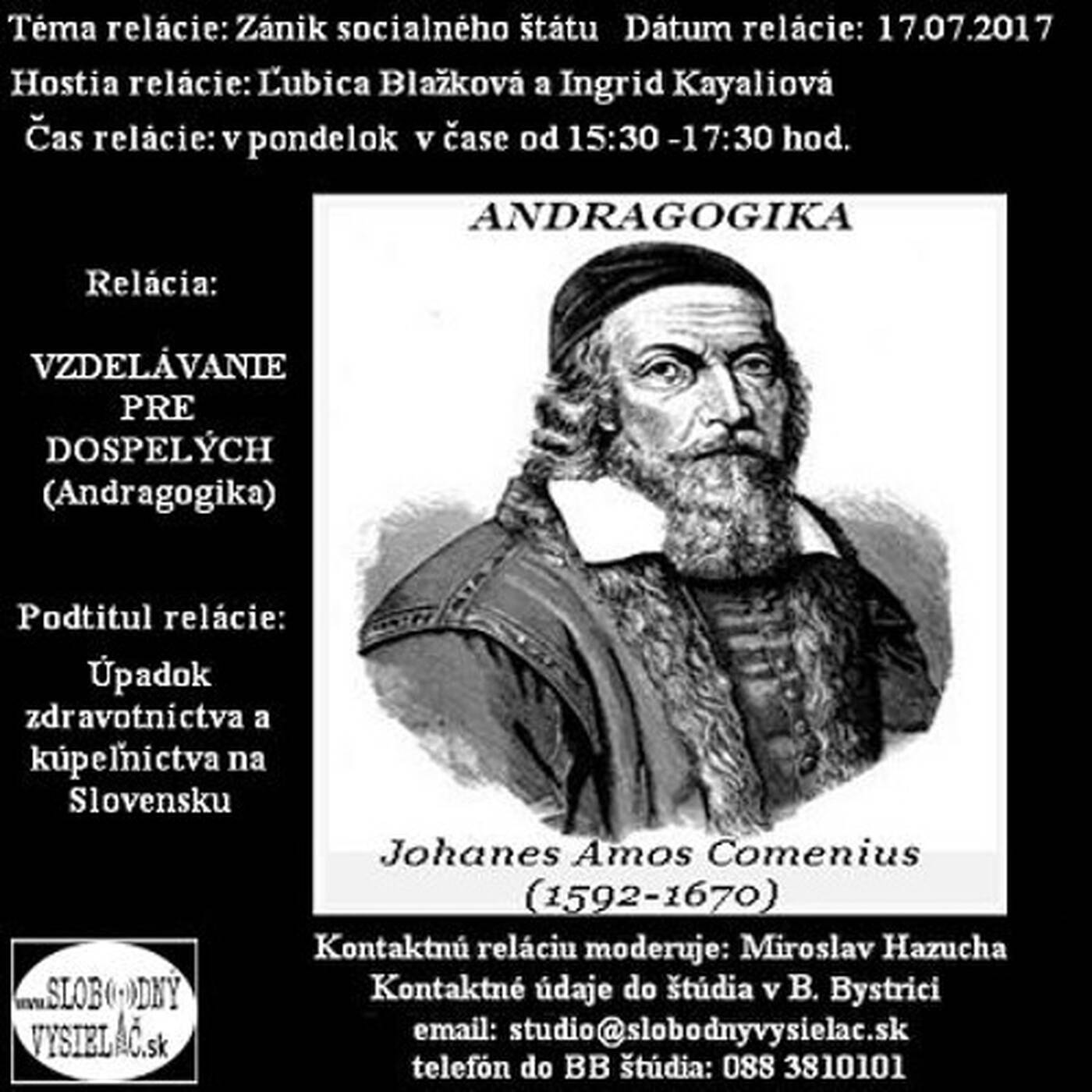 Vzdelávanie pre dospelých 56 - 2017-07-17 Úpadok zdravotníctva a kúpeľníctva... episode artwork