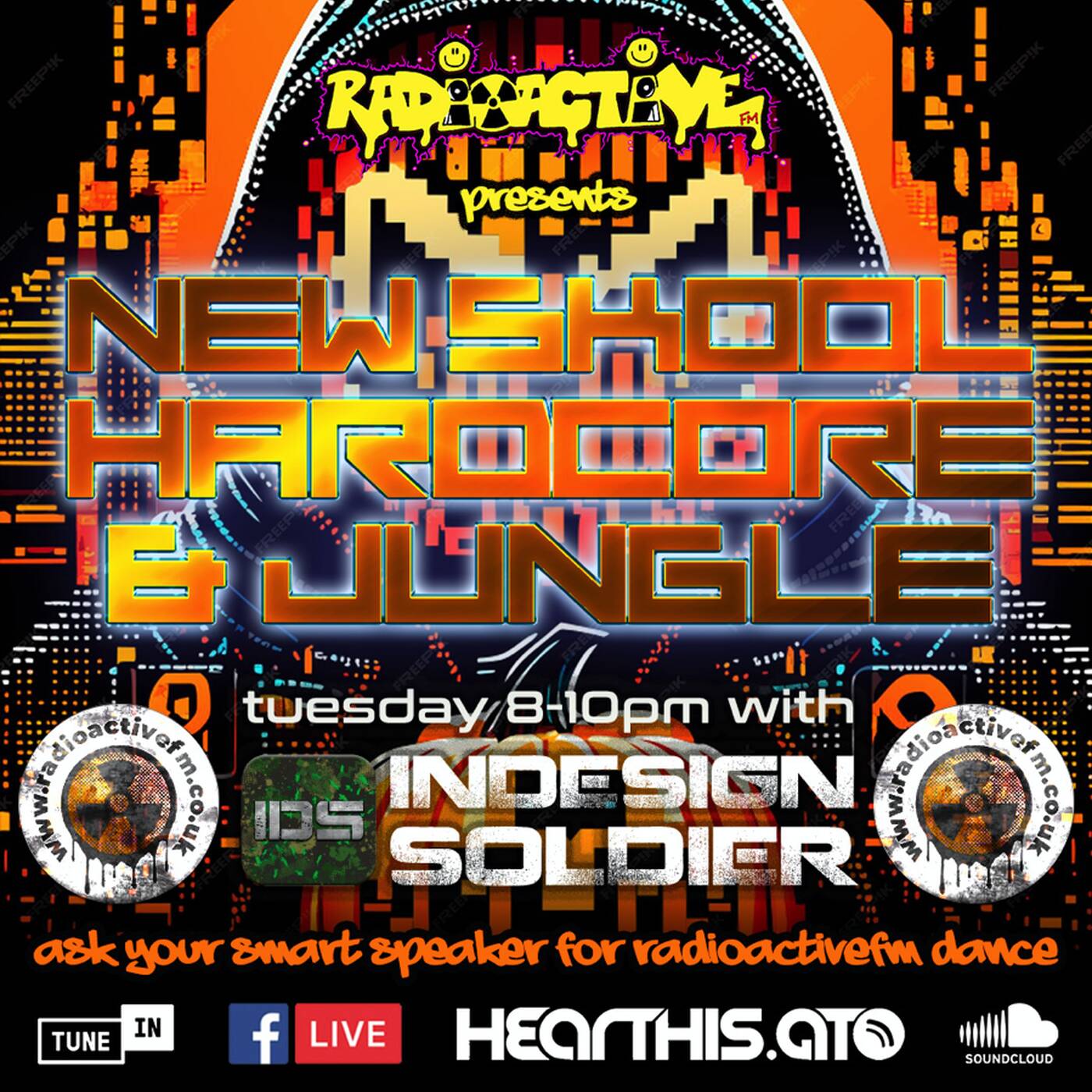 Indesign Soldier | New Skool Hardcore & Jungle Show  | 291024