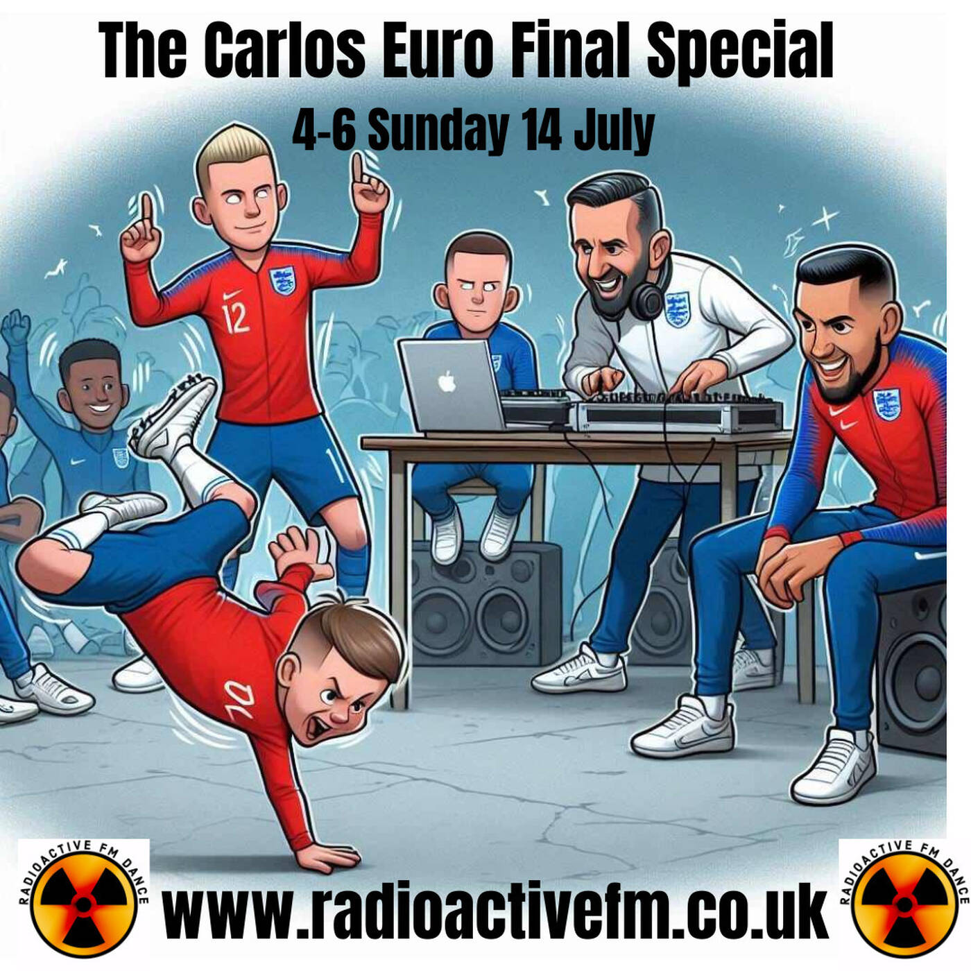 Carlos Euro Final Special on Radioactive FM. 14 7 24 episode artwork