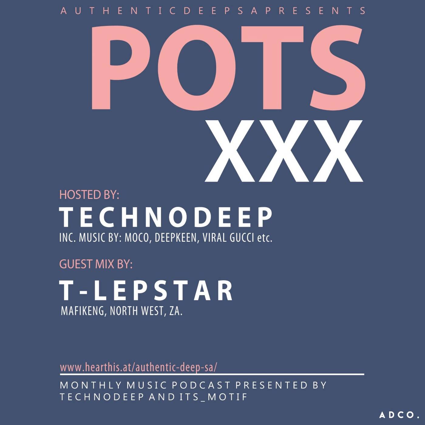 Portraits Of The Soul - XXX (Guest Mix By T-Lepstar) episode artwork