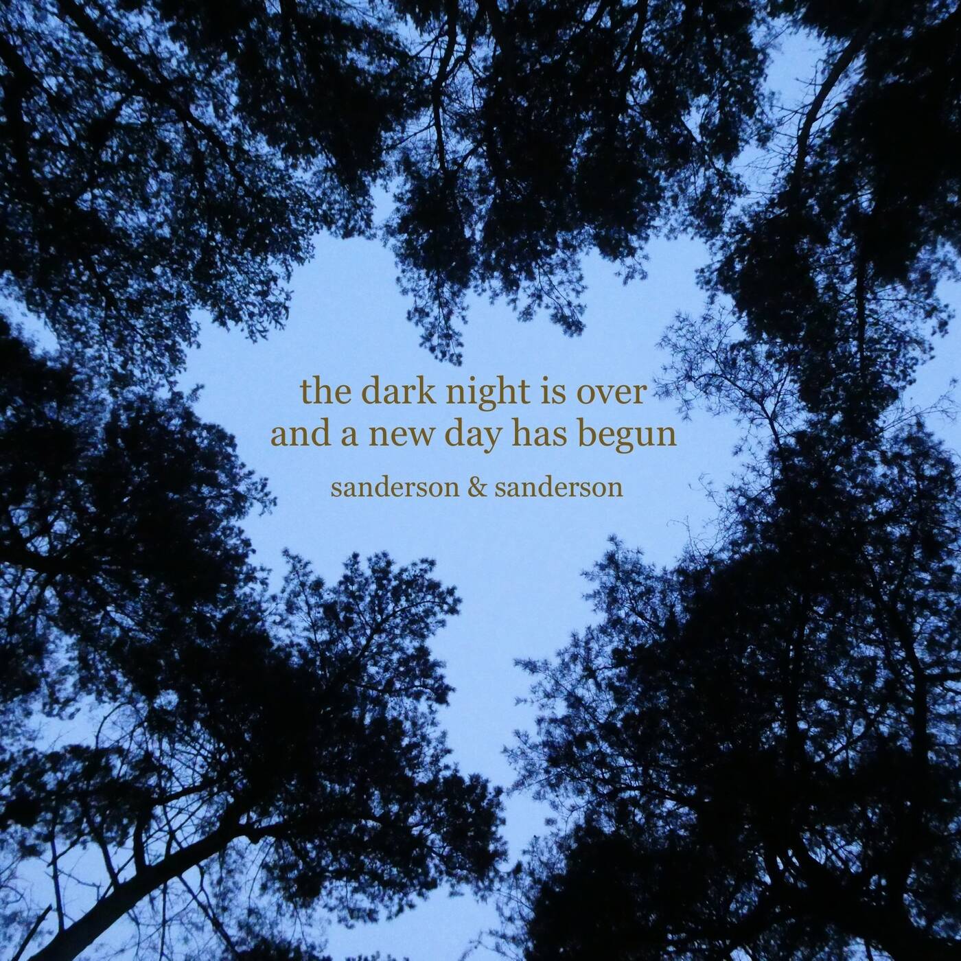 the dark night is over and a new day has begun episode artwork