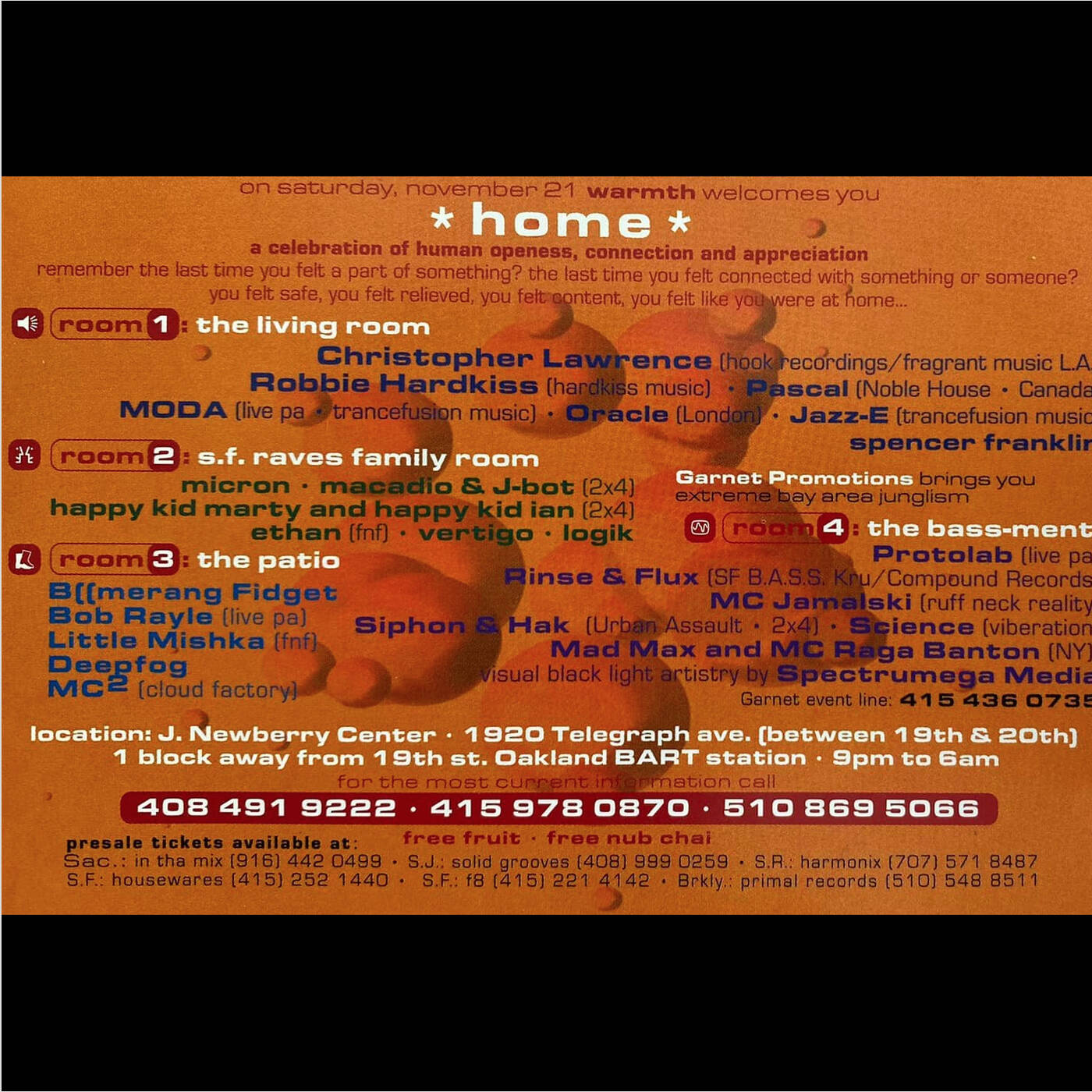 DJs (Various) - Live At Warmth - (SF Raves Family Room) - 11-21-98 (Jim Hopkins Remaster) episode artwork