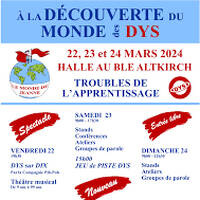 La Qabine : Le Monde des Dys - Altkirch les 22,23 et 24 mars by Radio Quetsch