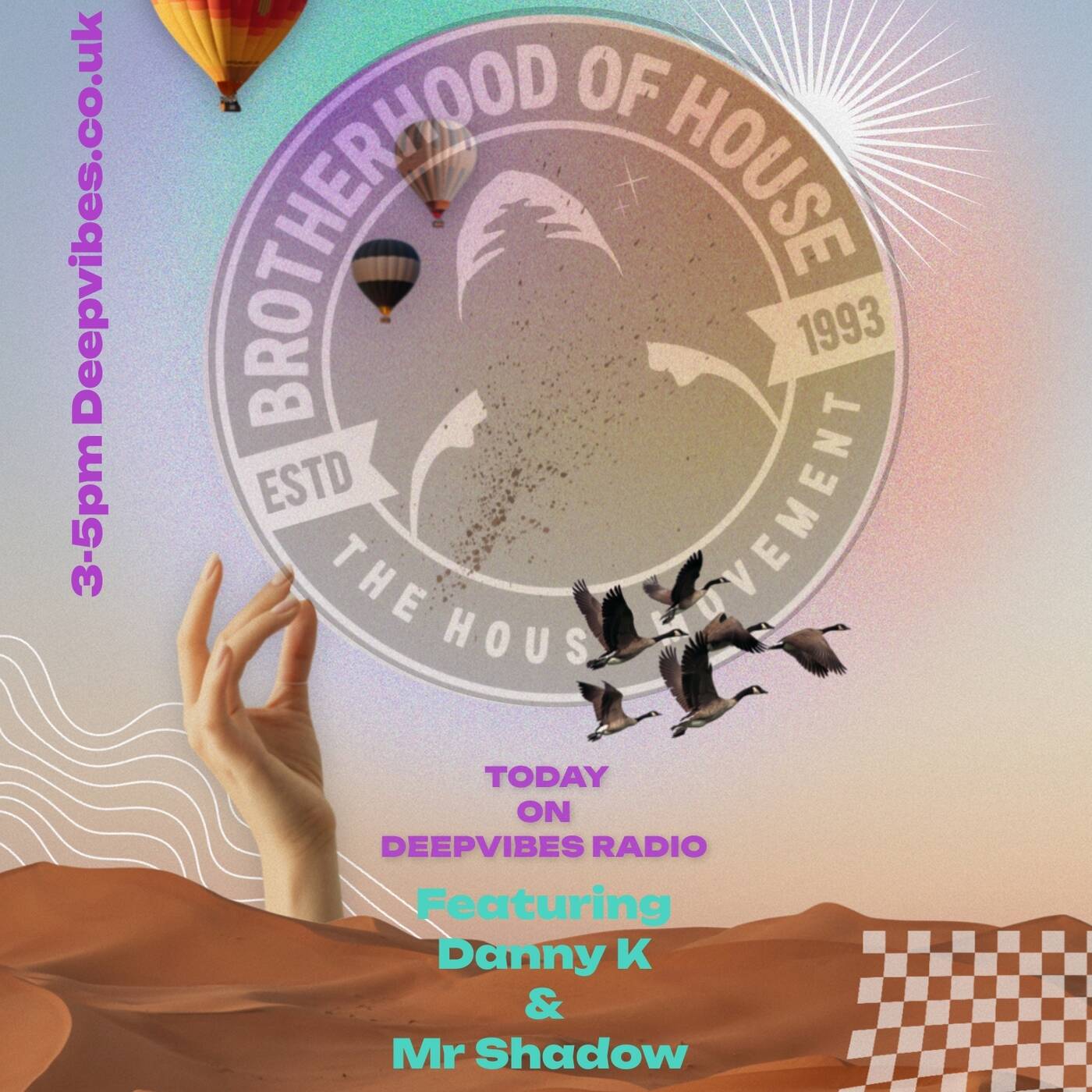 The Brotherhood Of House Deepvibes radio Show 241 ft Danny K & Mr Shadow episode artwork