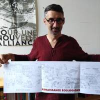 Julien Dossier à l'occasion de la parution de son ouvrage "Renaissance écologique", paru chez Actes Sud by Sans transition!