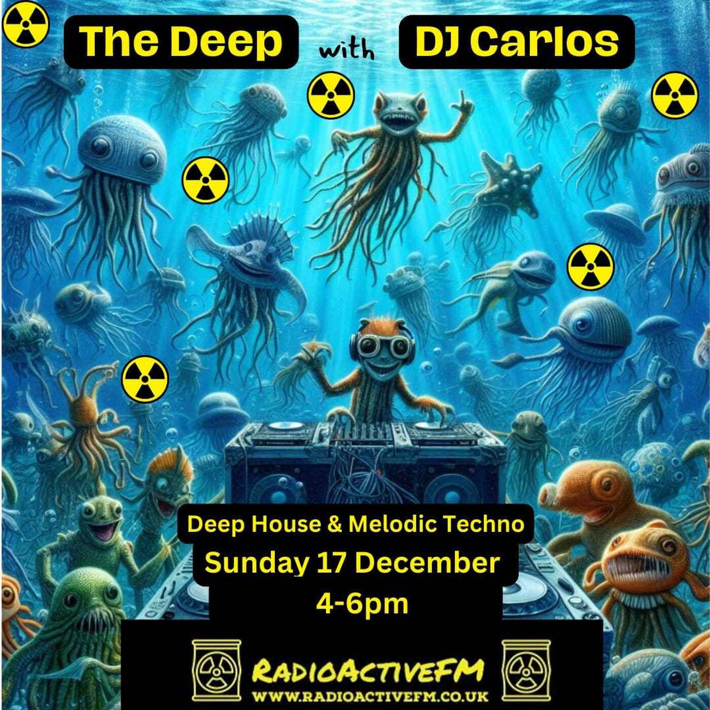 The Deep #1 by DJ Carlos on Radioactive FM. episode artwork
