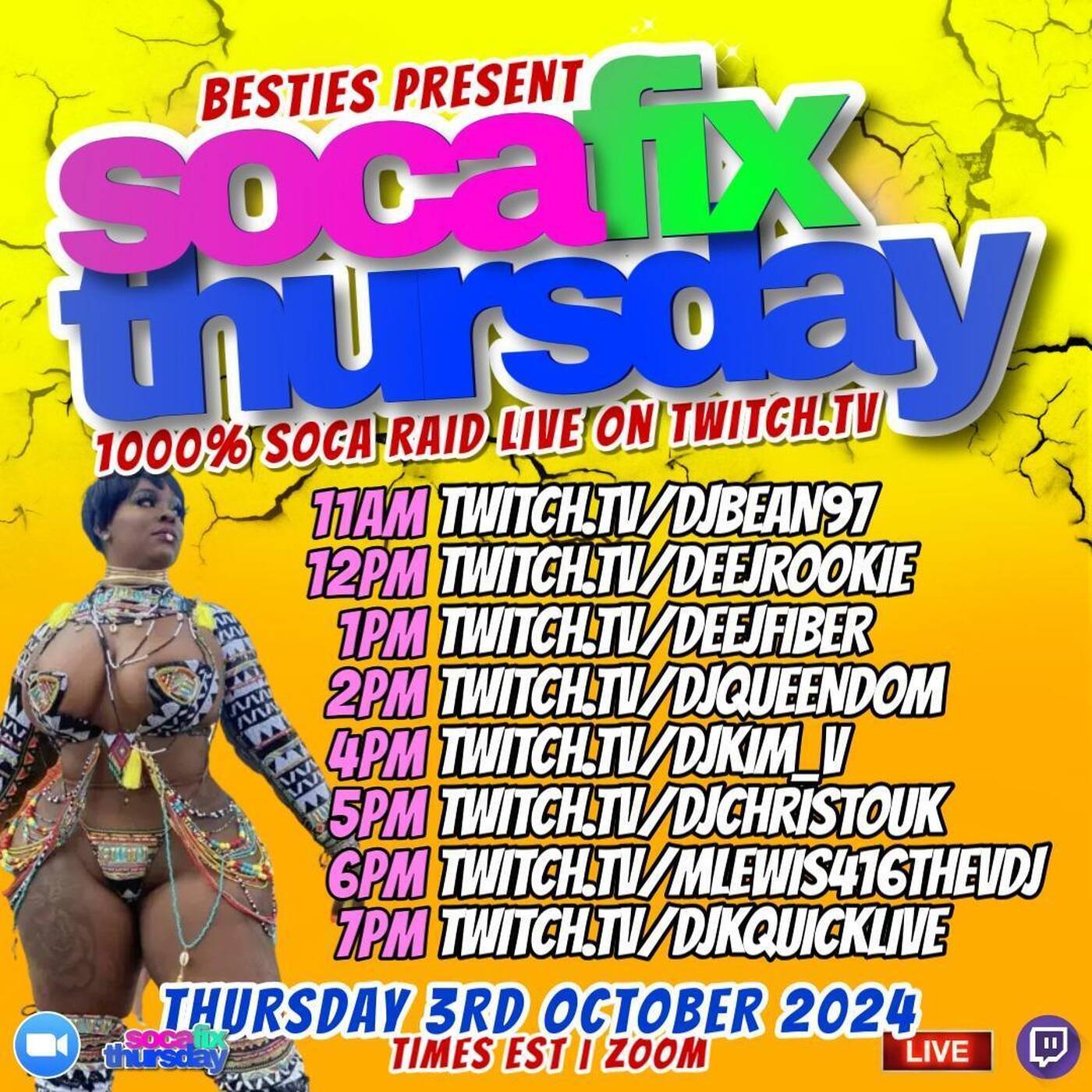 SOCAFIXTHURSDAYRAIDTRAINHosted By @Besties 7-8PMEST‼️ (Oct 3, 2024) episode artwork