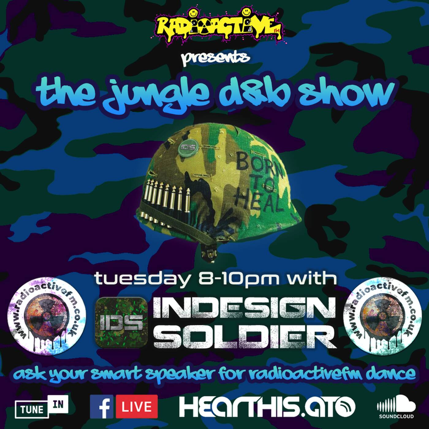 Indesign Soldier | The Jungle D&B Show  | 151024