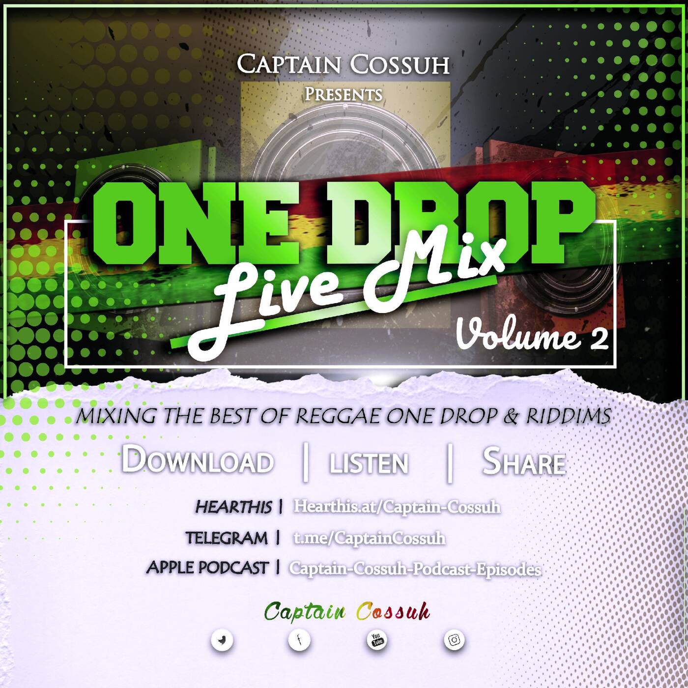 One Drop Vol 2 Captain Cossuh