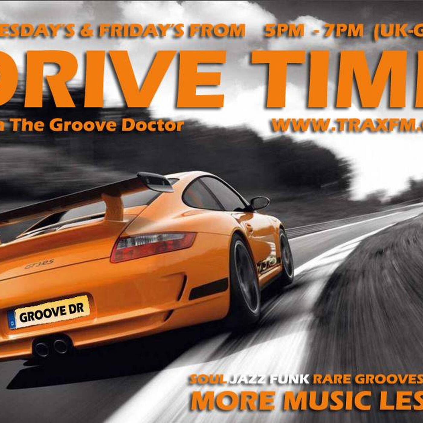 The Groove Doctor's Tuesday Drive Time Show Replay On www.traxfm.org - 19th July 2022 episode artwork