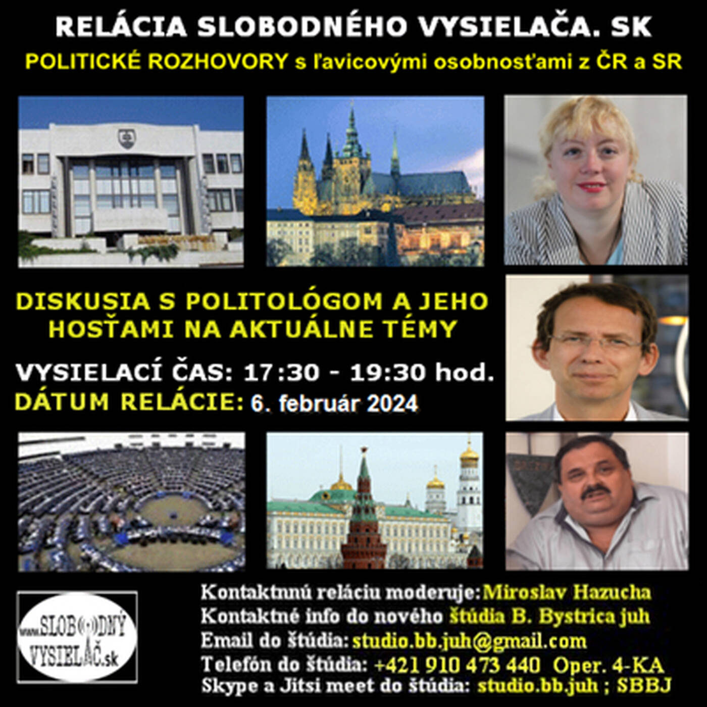 Politické rozhovory 191 - 2024-02-06 Ing. Juraj Jánošovský episode artwork