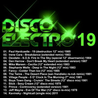 DISCO ELECTRO 19 - Various Original Artists [electro synth disco classics] 70s &amp; 80s by Retro Disco Hi-NRG