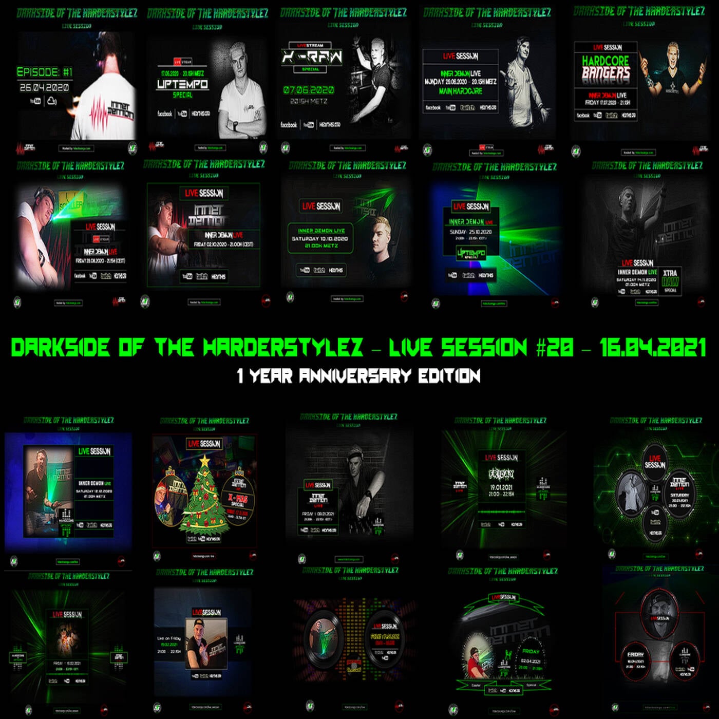 Darkside of the Harderstylez - Live Session\'s