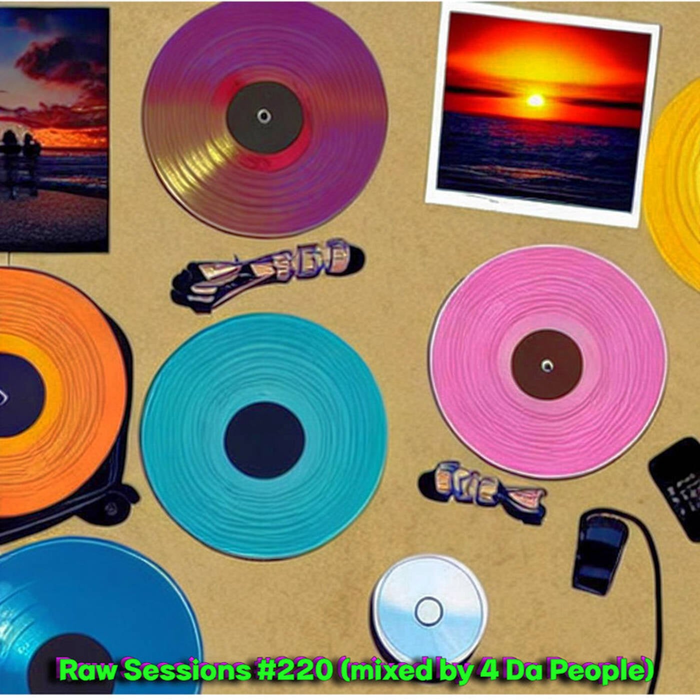 Raw Sessions #220 (mixed by 4 Da People) episode artwork