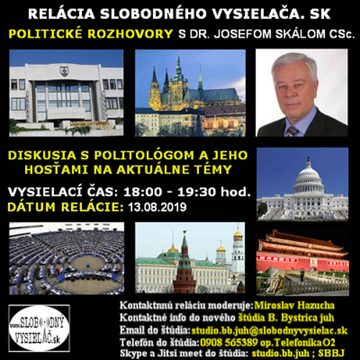 Politické rozhovory 23 - 2019-08-13 Bol 21. august 1968 okupáciou WZ ? episode artwork