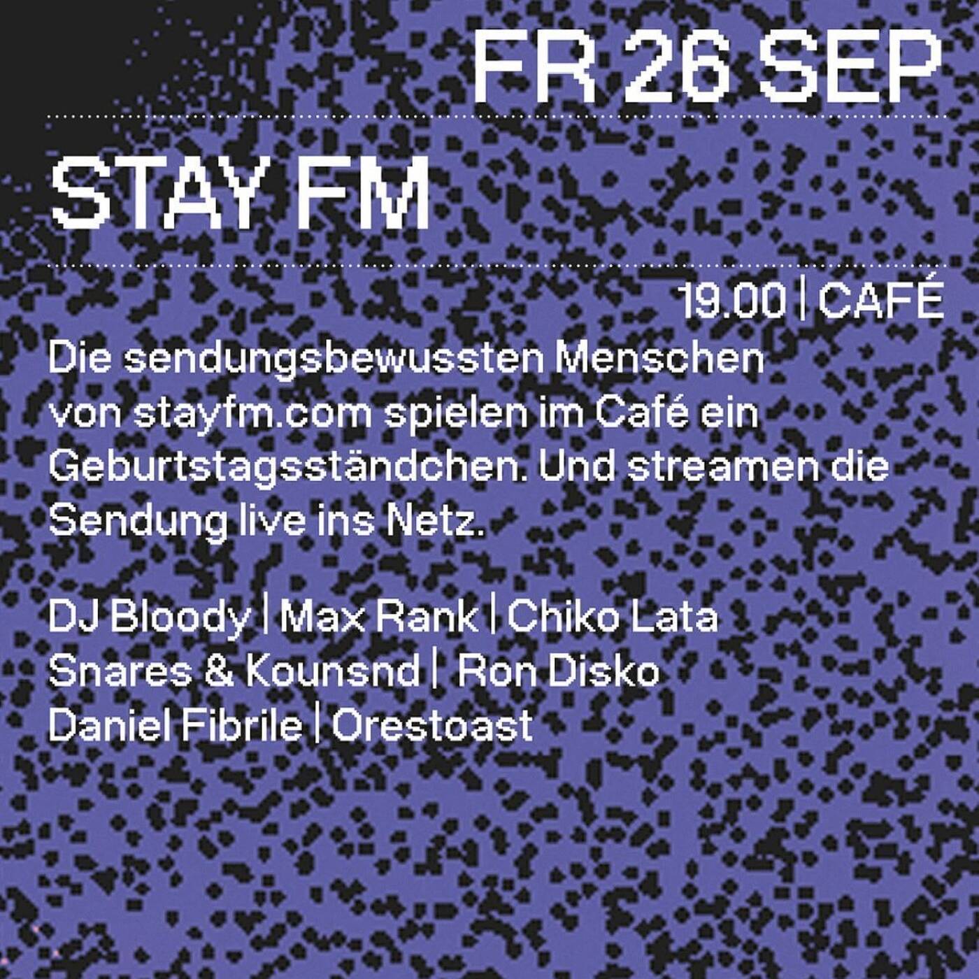 cc13 x stayfm - orestoast - 26.09.25 episode artwork