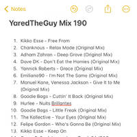 YaredTheGuy Mix 190 by Yaredtheguy